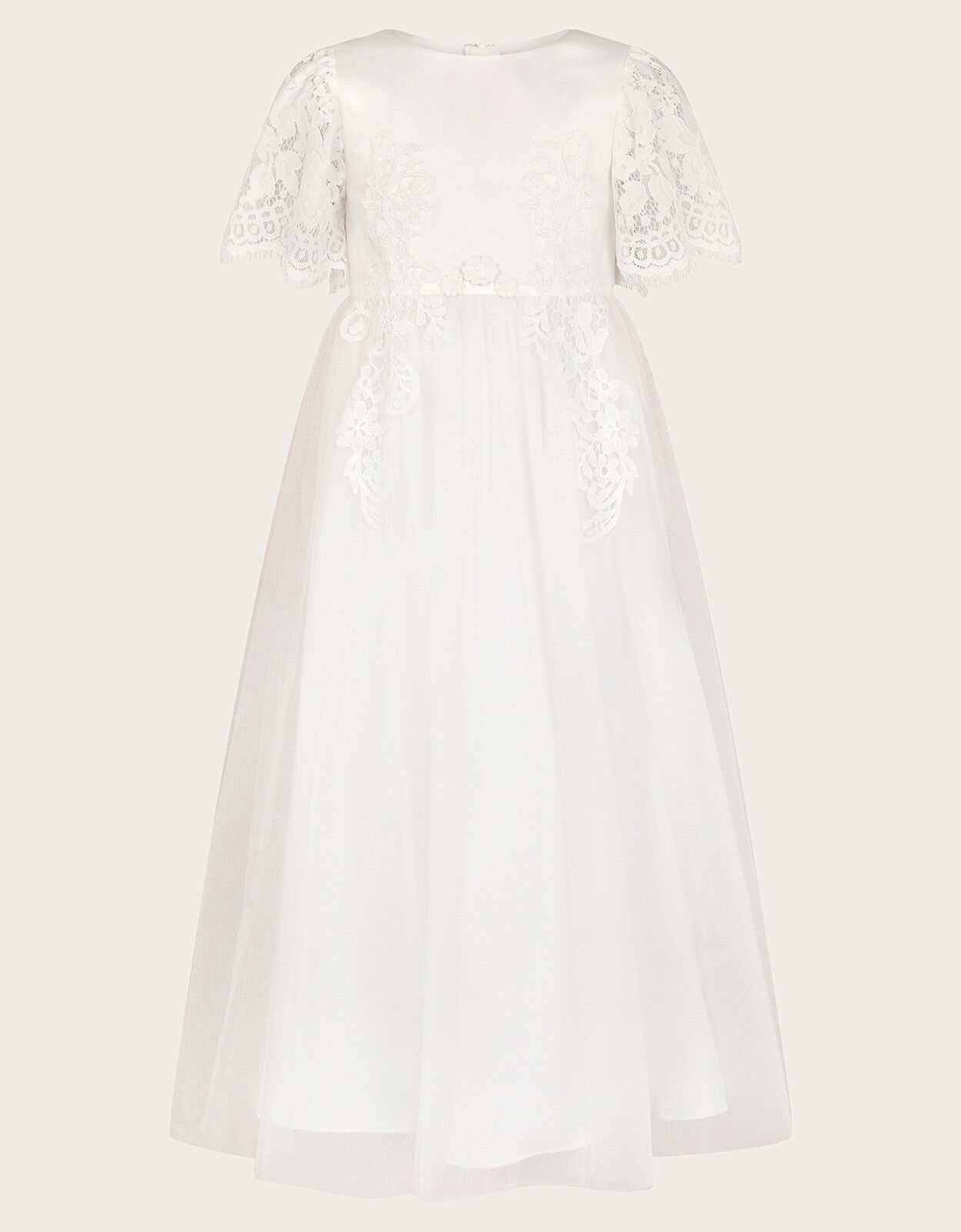 Monsoon white lace dress clearance