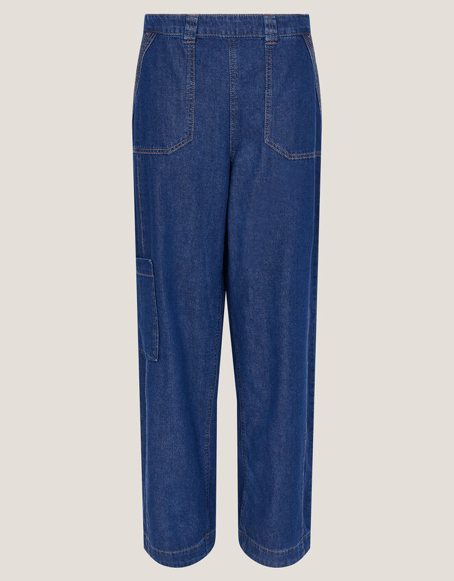 Harper Utility Jeans, Blue (MID AUTHENTIC BLUE), large