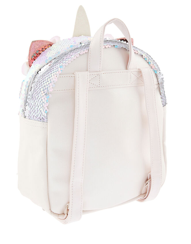 Mirage Sequin Unicorn Backpack, , large