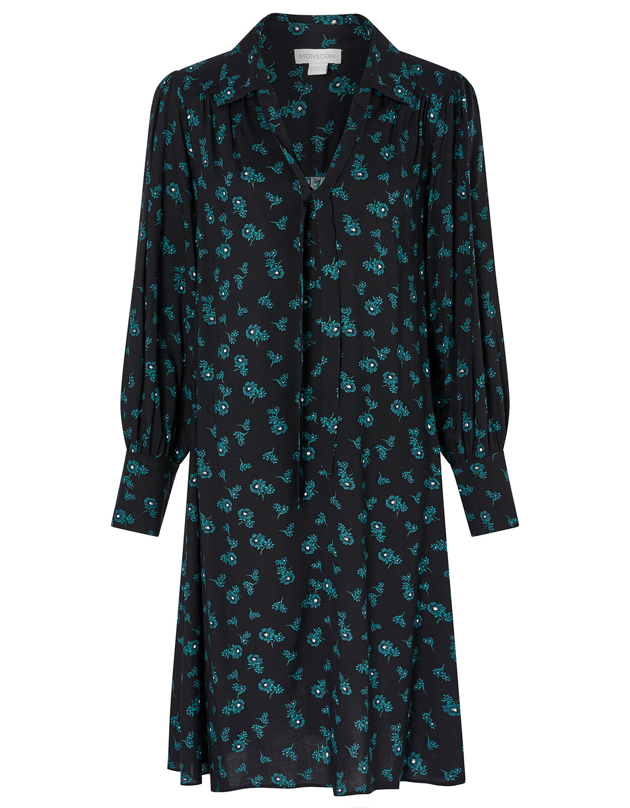 Monsoon ditsy print dress store