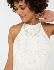 Augusta Embellished Maxi Wedding Dress, Ivory (IVORY), large