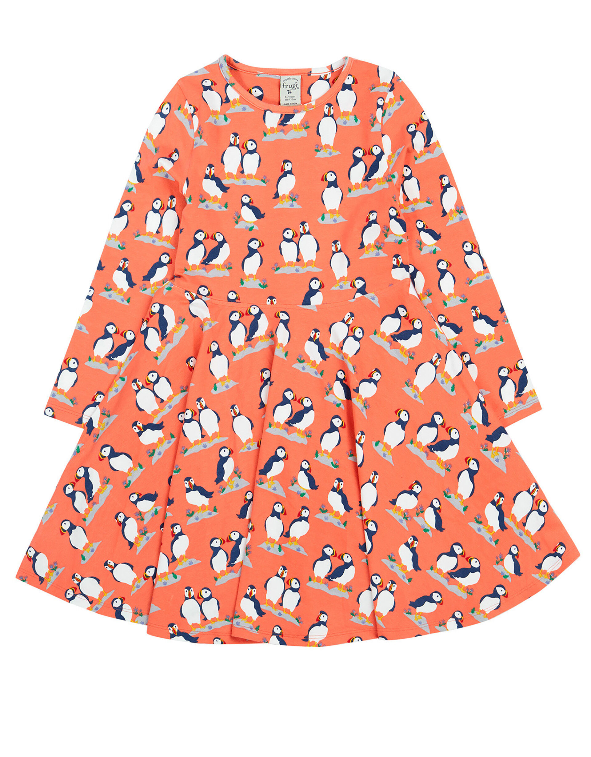 Frugi puffin skater dress store