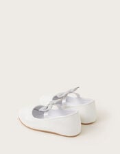 Bow Walker Shoes, Ivory (IVORY), large