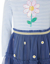 Baby Daisy 2-in-1 Dress , Blue (NAVY), large