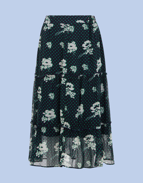 Mirla Beane Lizzy Skirt Blue, Blue (NAVY), large