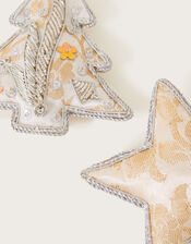 Tree and Star Hanging Decorations Set of Two, , large