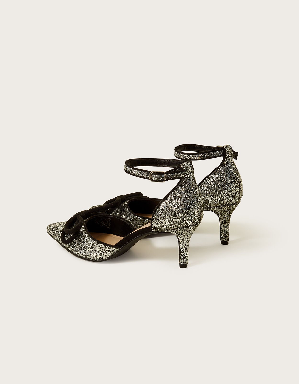 Glitter kitten shop heels