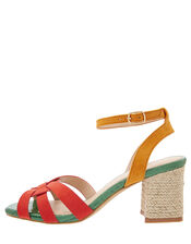 Irina Block Heel Sandals, Multi (MULTI), large