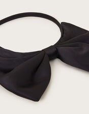 Oversized Bow Headband, , large