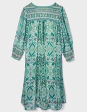 East Malu Printed Tunic Dress, Green (GREEN), large