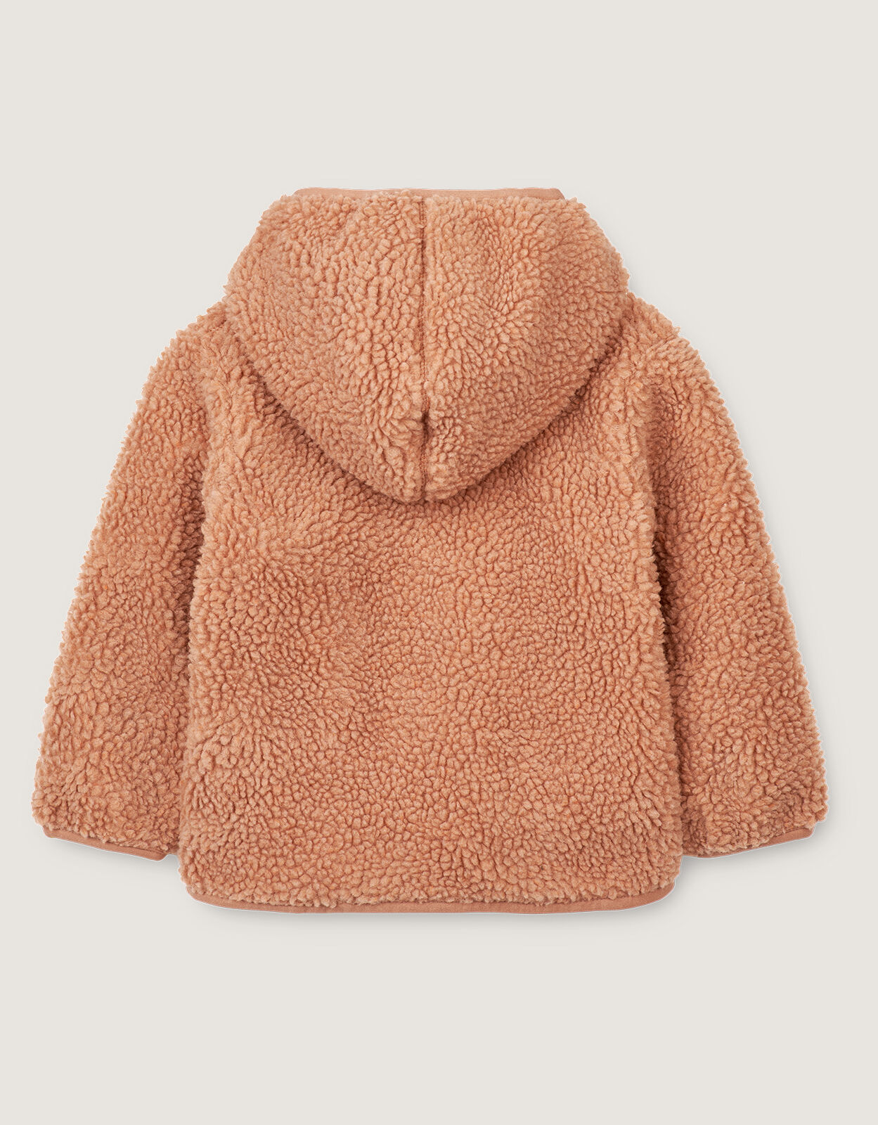 Pink pile coat on sale