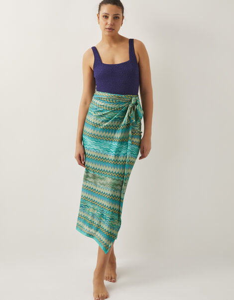 Nadia Zigzag Sarong, , large