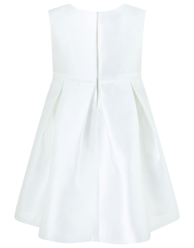 Baby Peony Bloom Print Dress, Ivory (IVORY), large