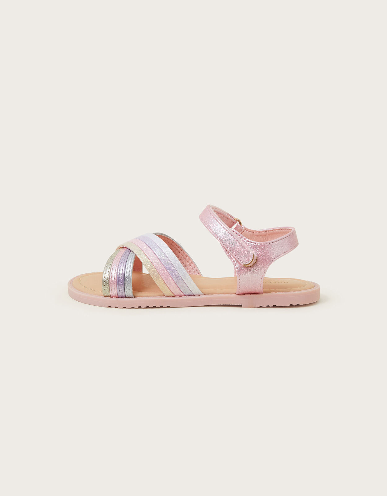 Glitter Rainbow Sandals Multi Girls Sandals Monsoon Global