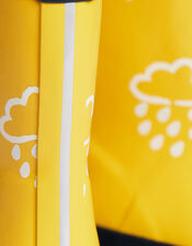 Grass and Air Colour-Revealing Wellies, Yellow (YELLOW), large