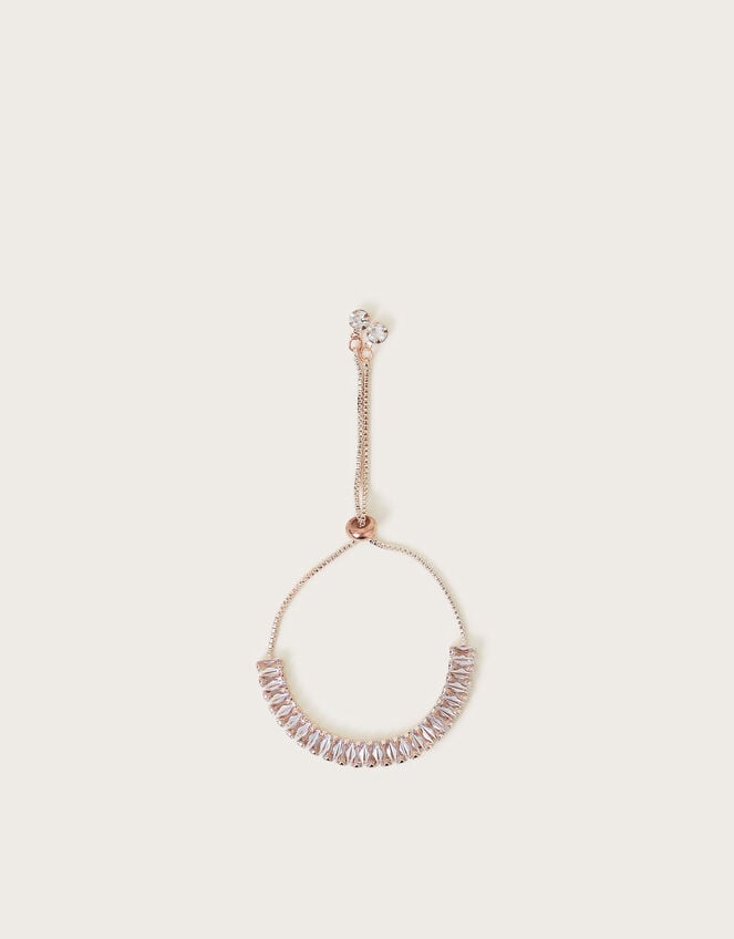 Jewel Cube Chain Toggle Bracelet, , large