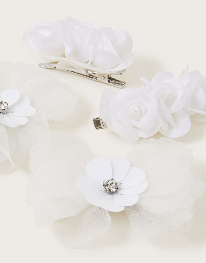 Bridesmaid Hair Clips 4 Pack, , large
