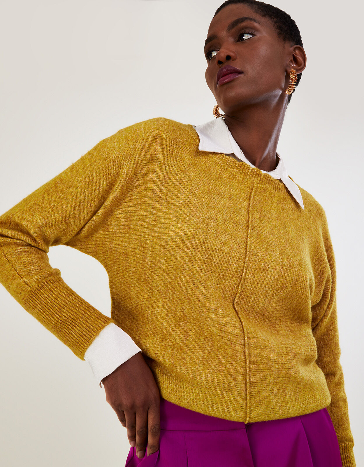 Next outlet ochre jumper