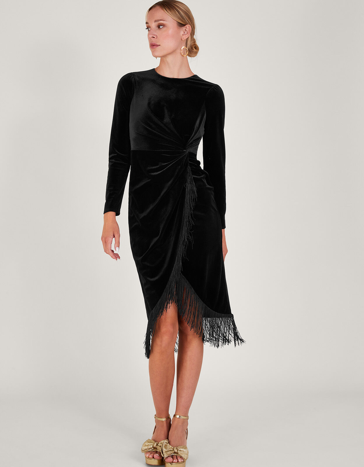 Monsoon velvet suit sale