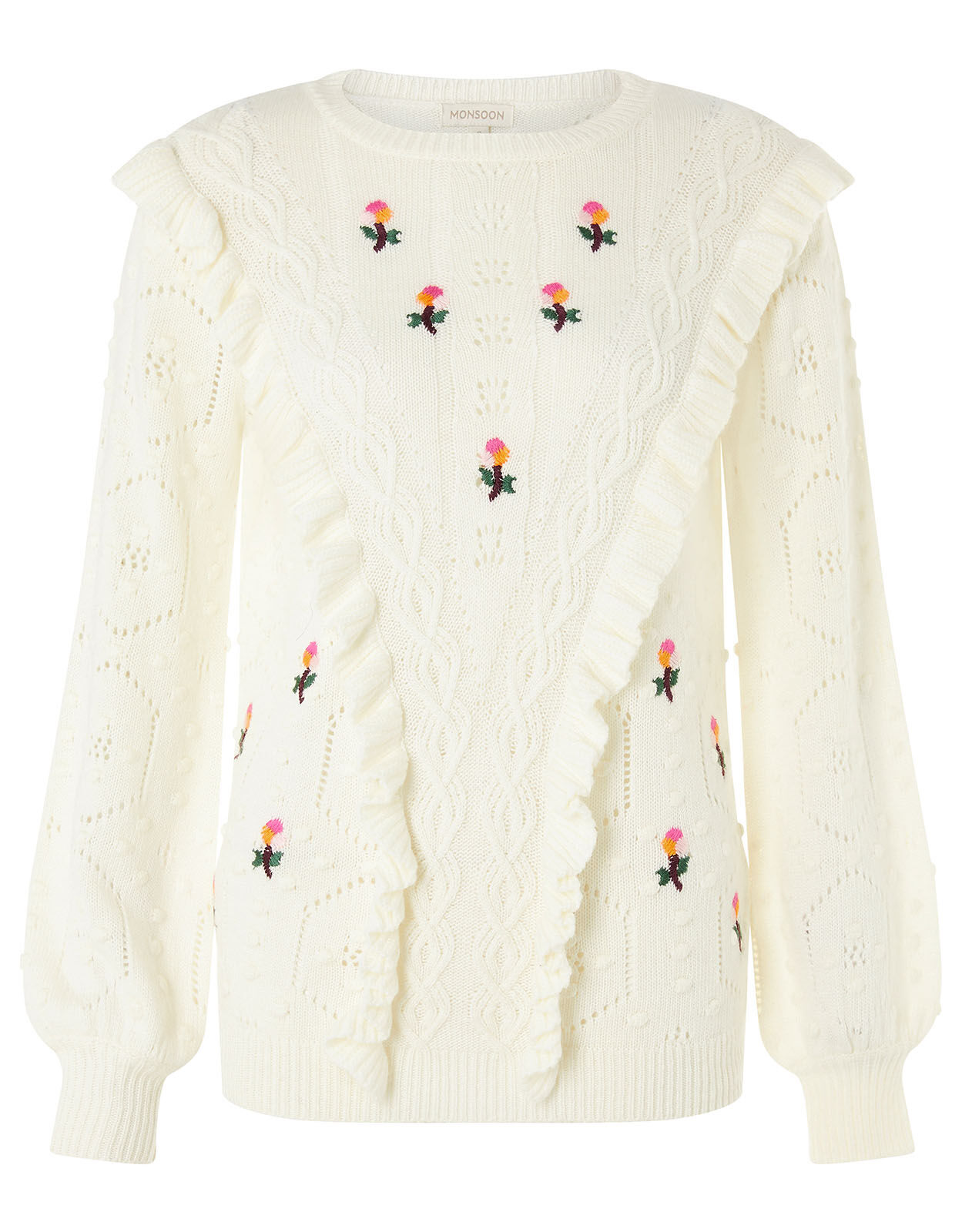 large knit jumper
