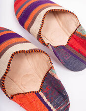 Bohemia Design Moroccan Boujad Babouche Slippers, Purple (PURPLE), large