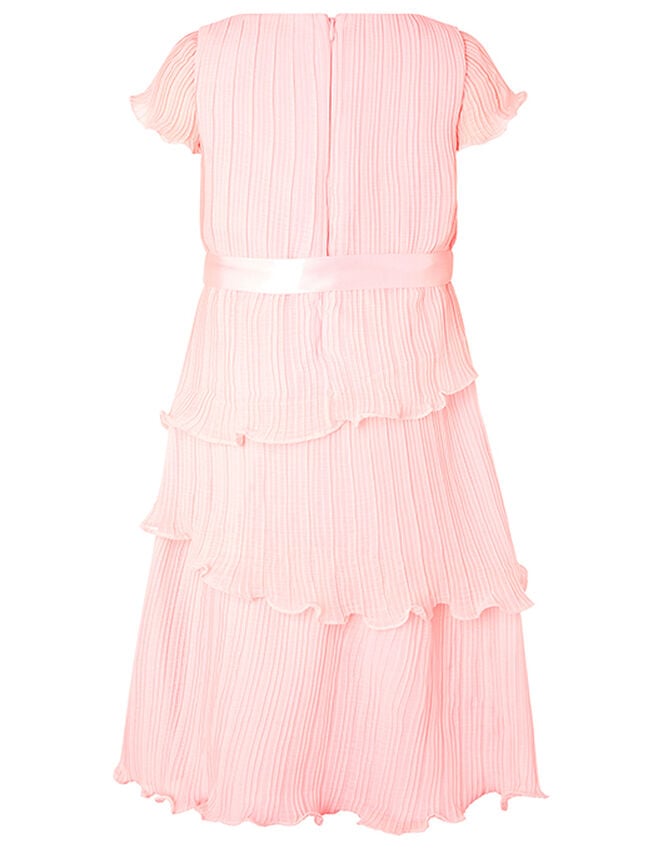 Acasia Pale Pink Tiered Dress, Pink (PALE PINK), large