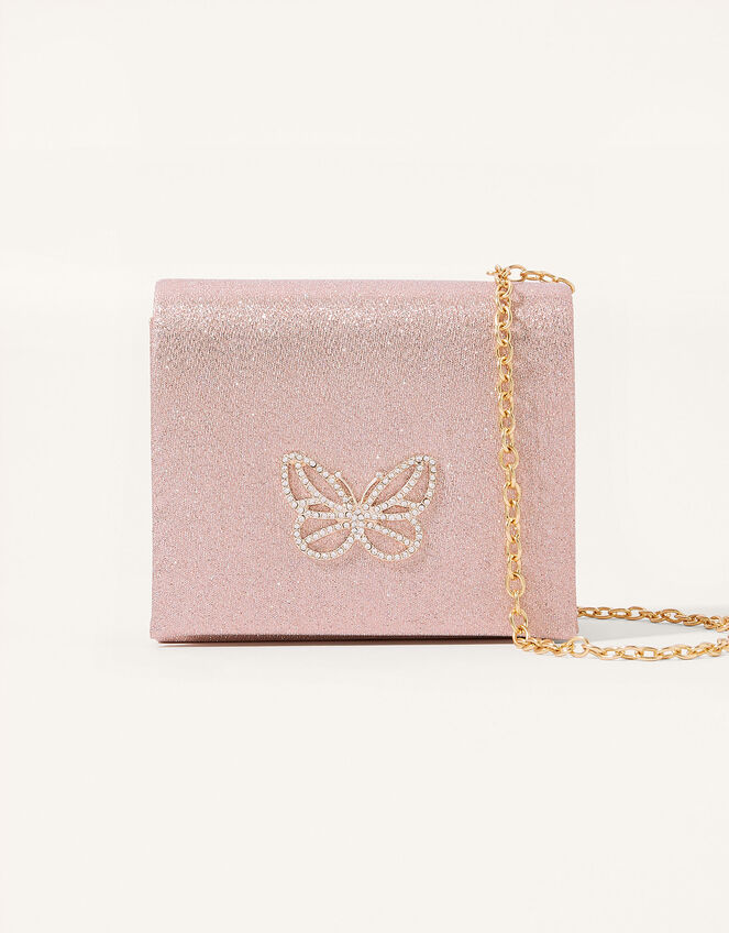 Madeline Diamante Butterfly Bag, , large