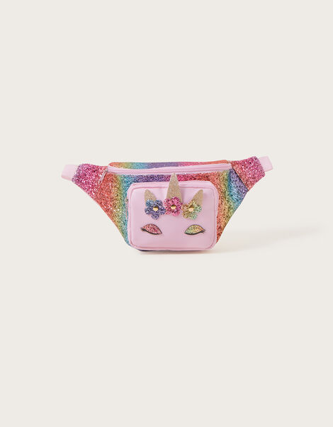 Rainbow Unicorn Bumbag, , large