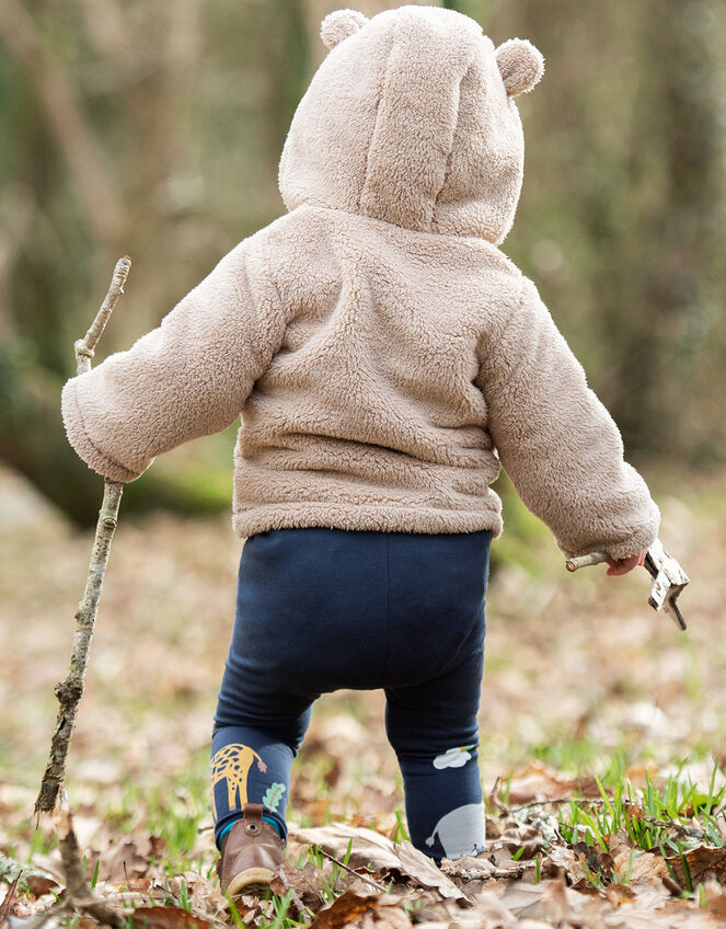 Frugi Luana Leggings, Blue (NAVY), large