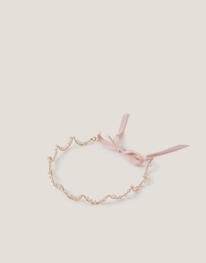 Bead Embellished Wire Crown, , large