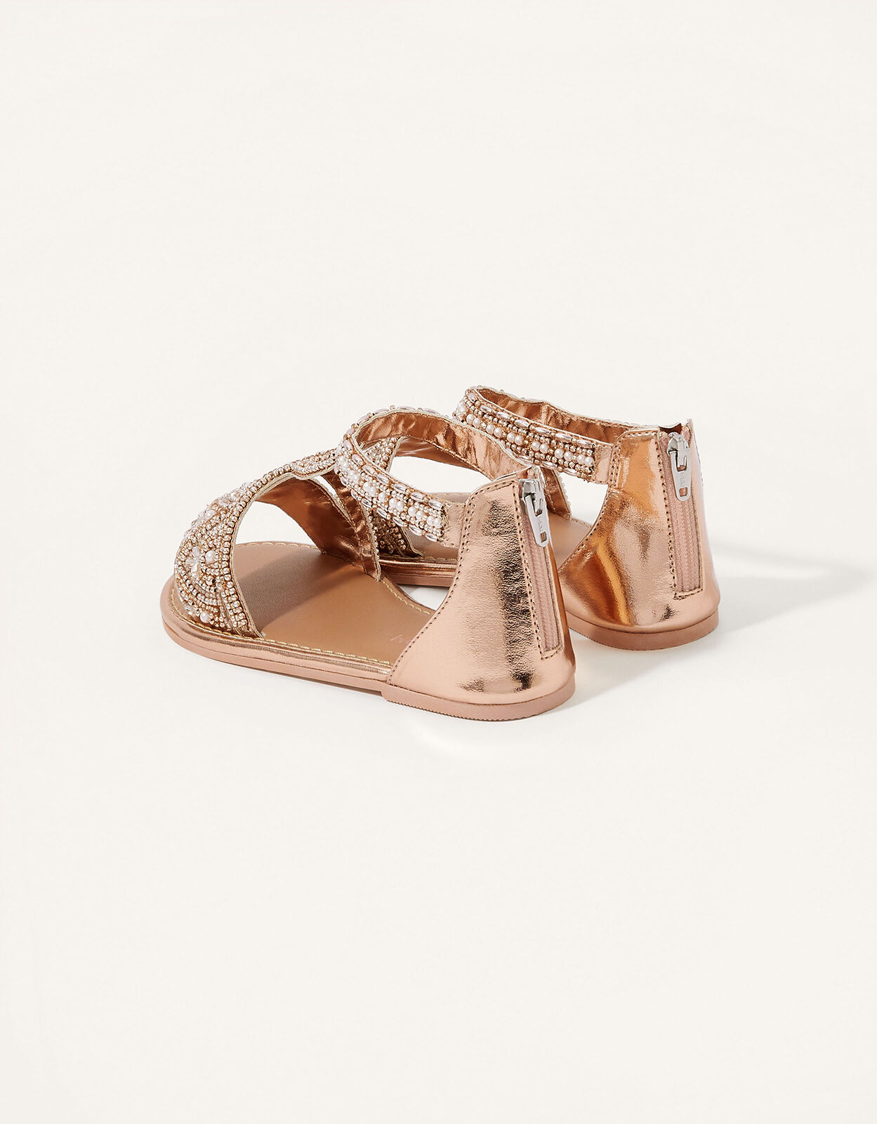 Girls beaded sandals outlet