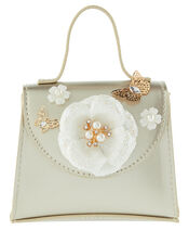 Dulcie Daisy and Butterfly Patent Bag, , large