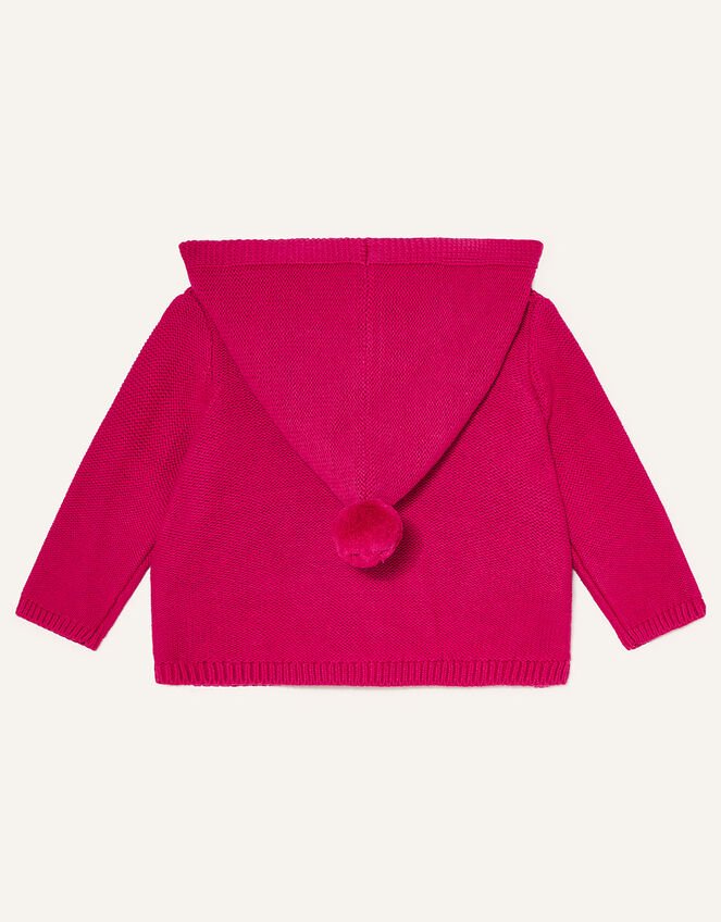 Newborn Robin Cardigan , Red (RED), large