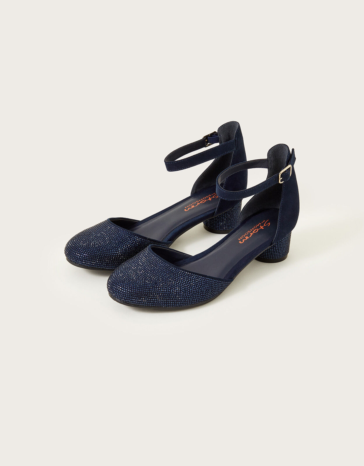 Navy heeled shoes uk outlet