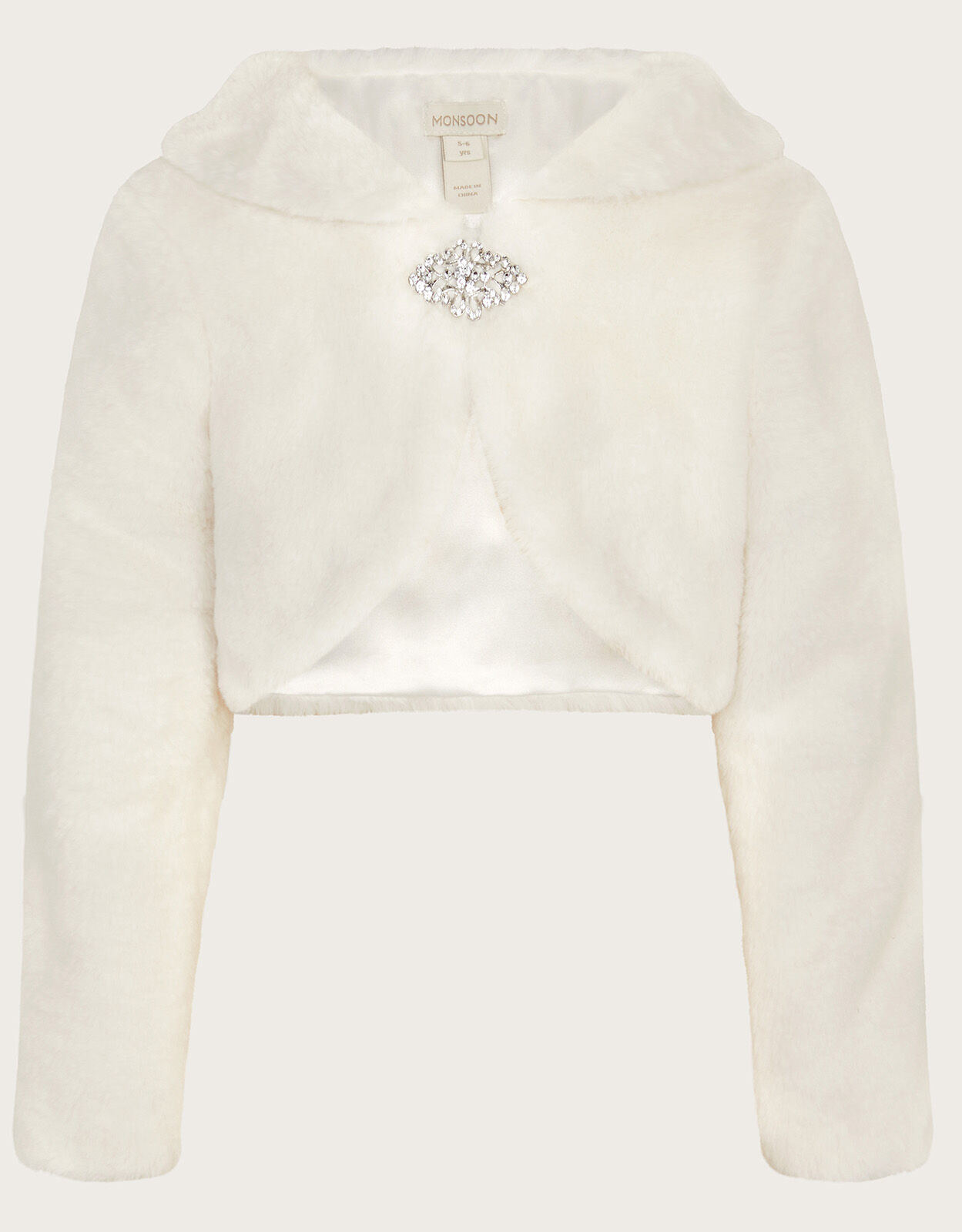 Girls discount ivory shrug