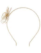 Glittery Flower Headband, , large