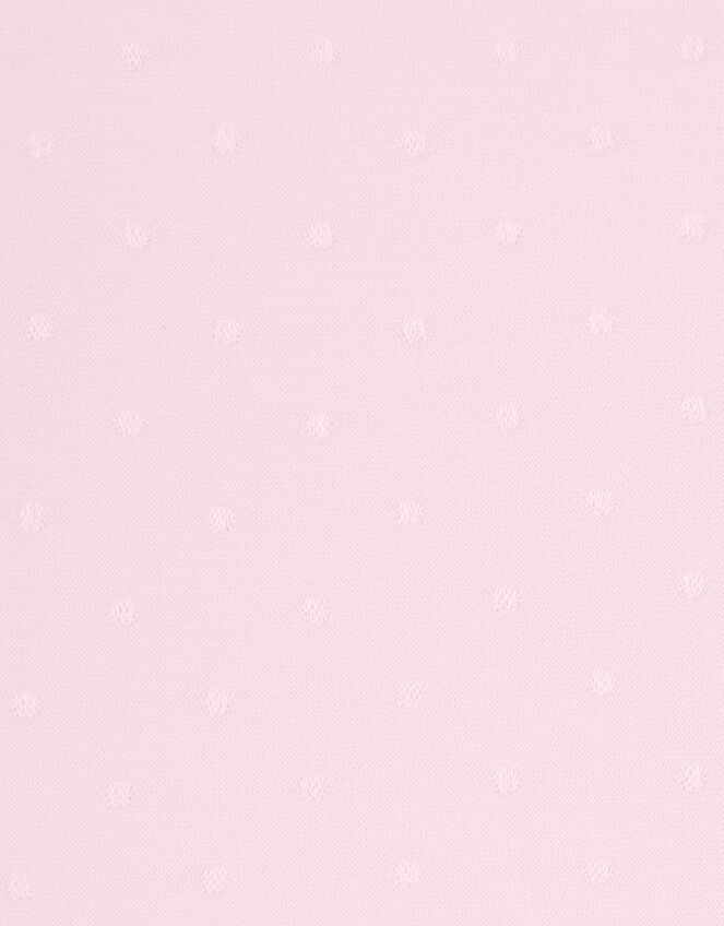 Girl Bridal Spot Tights, Pink (PINK), large
