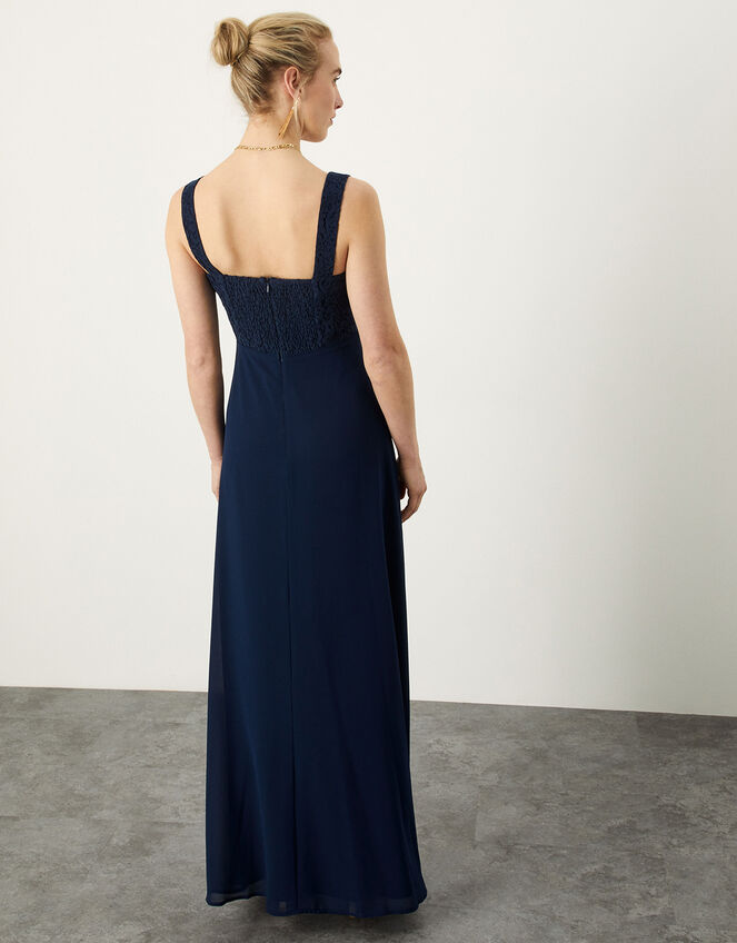 Lori Lace Maxi Dress, Blue (NAVY), large