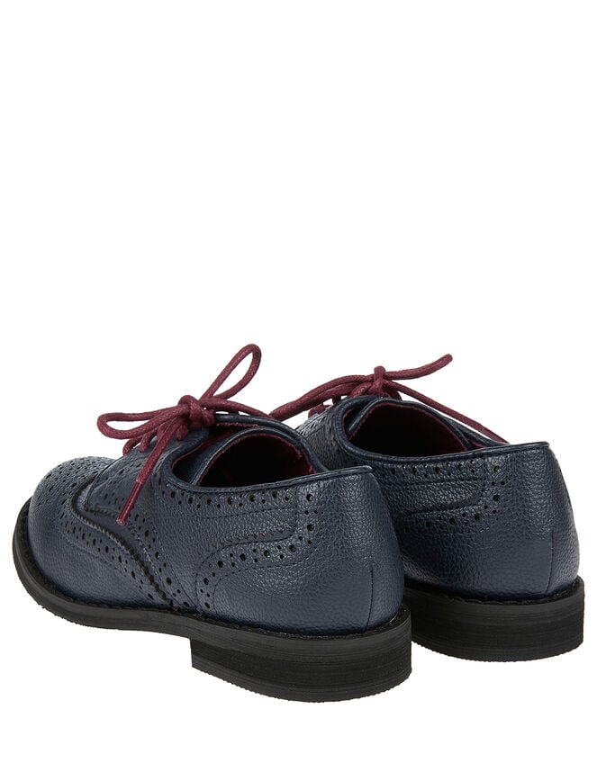 Brogue Shoes, Blue (NAVY), large
