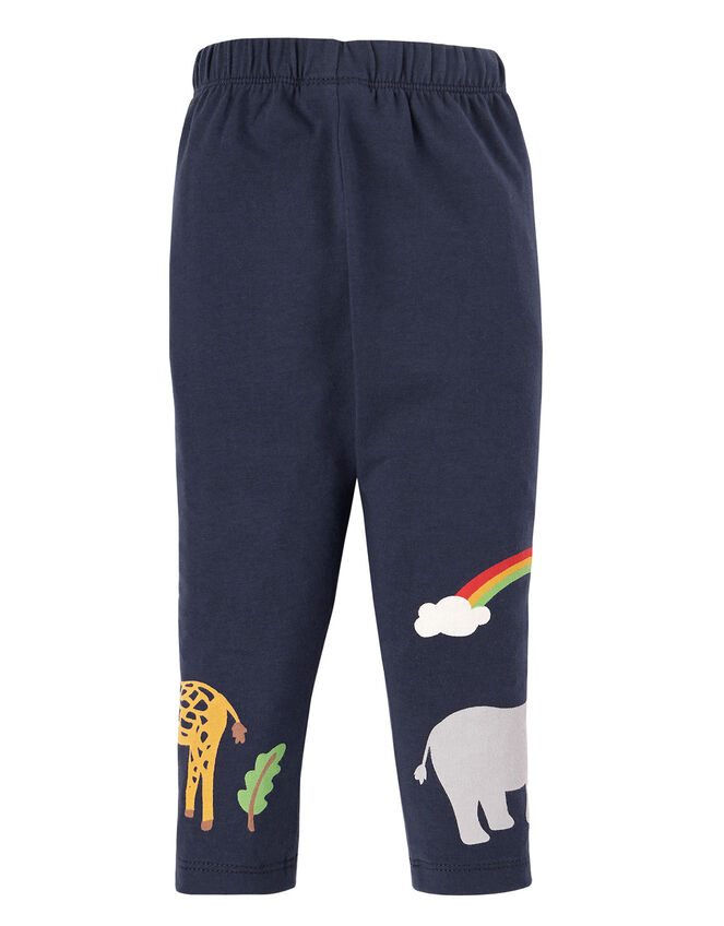 Frugi Luana Leggings, Blue (NAVY), large