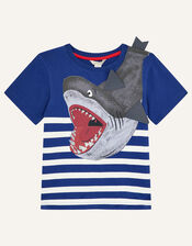 Shark T-Shirt, Blue (BLUE), large