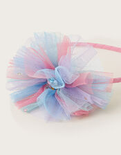 Rainbow Tulle Headband, , large