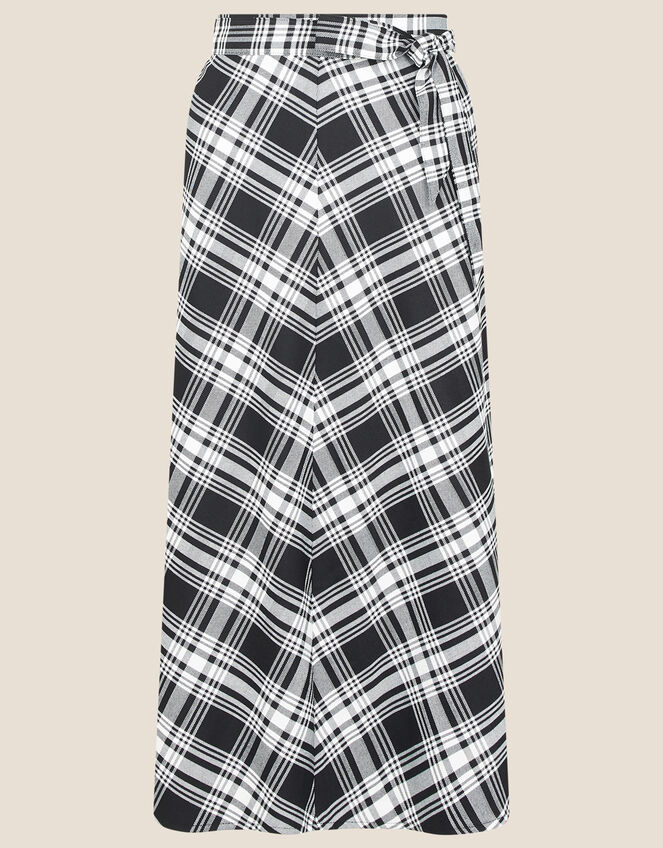 Ashanti Check Bias Skirt, Black (BLACK), large