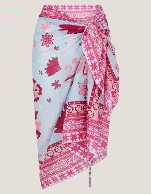 Abbie Floral Sarong, , large