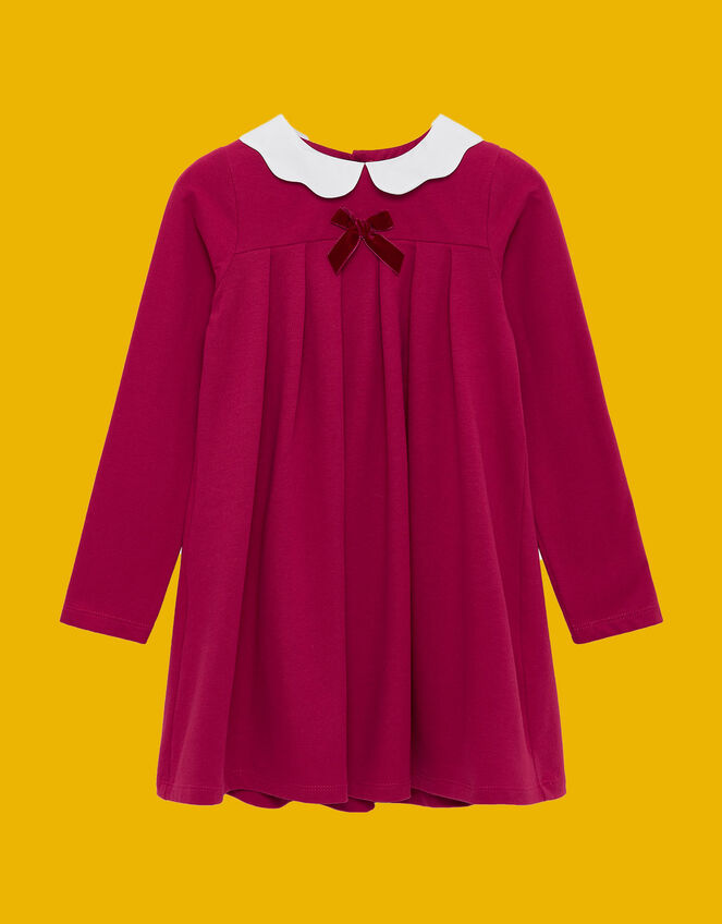 Trotters Anna Petal Collar Dress Purple