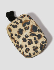 Leopard Print Make Up Bag, , large