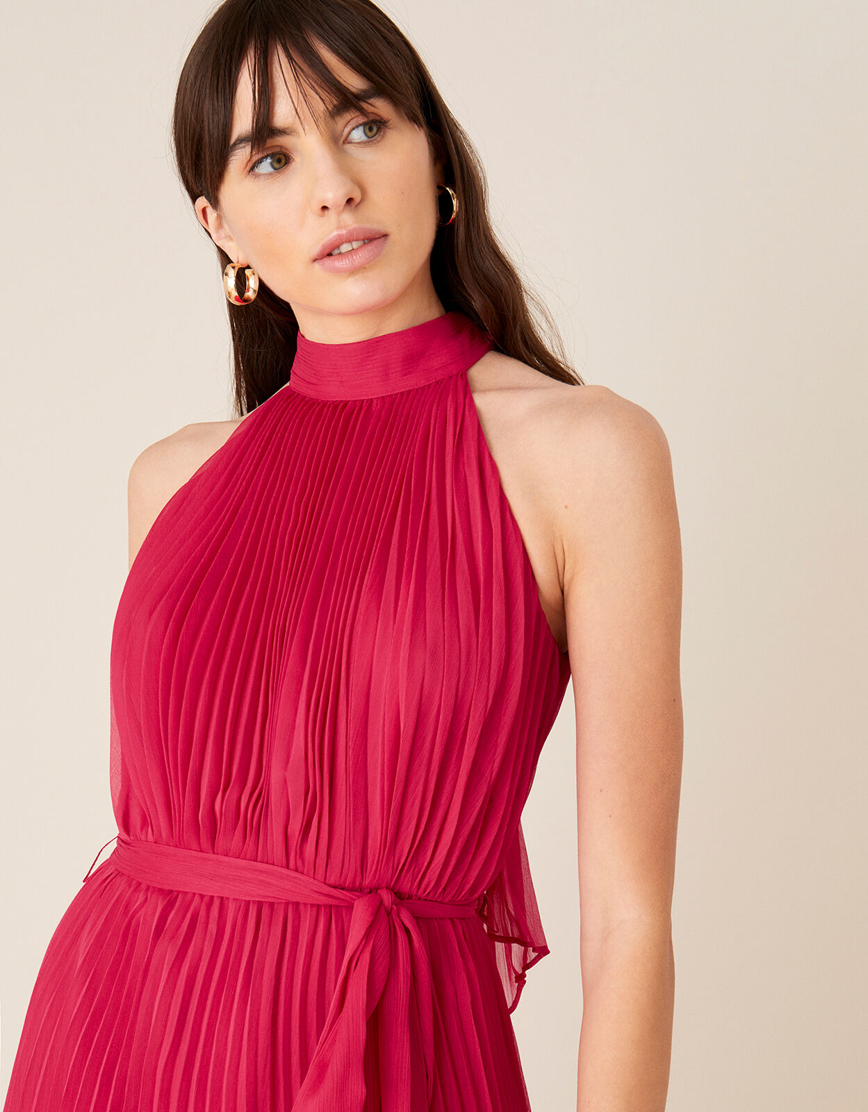 Pleated hotsell dress next