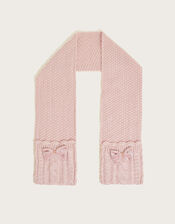 Sparkle Bow Scarf with Recycled Polyester, , large