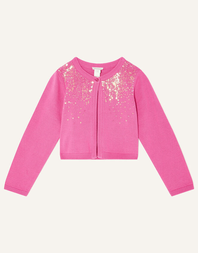 Scatter Sequin Bolero, Pink (PINK), large