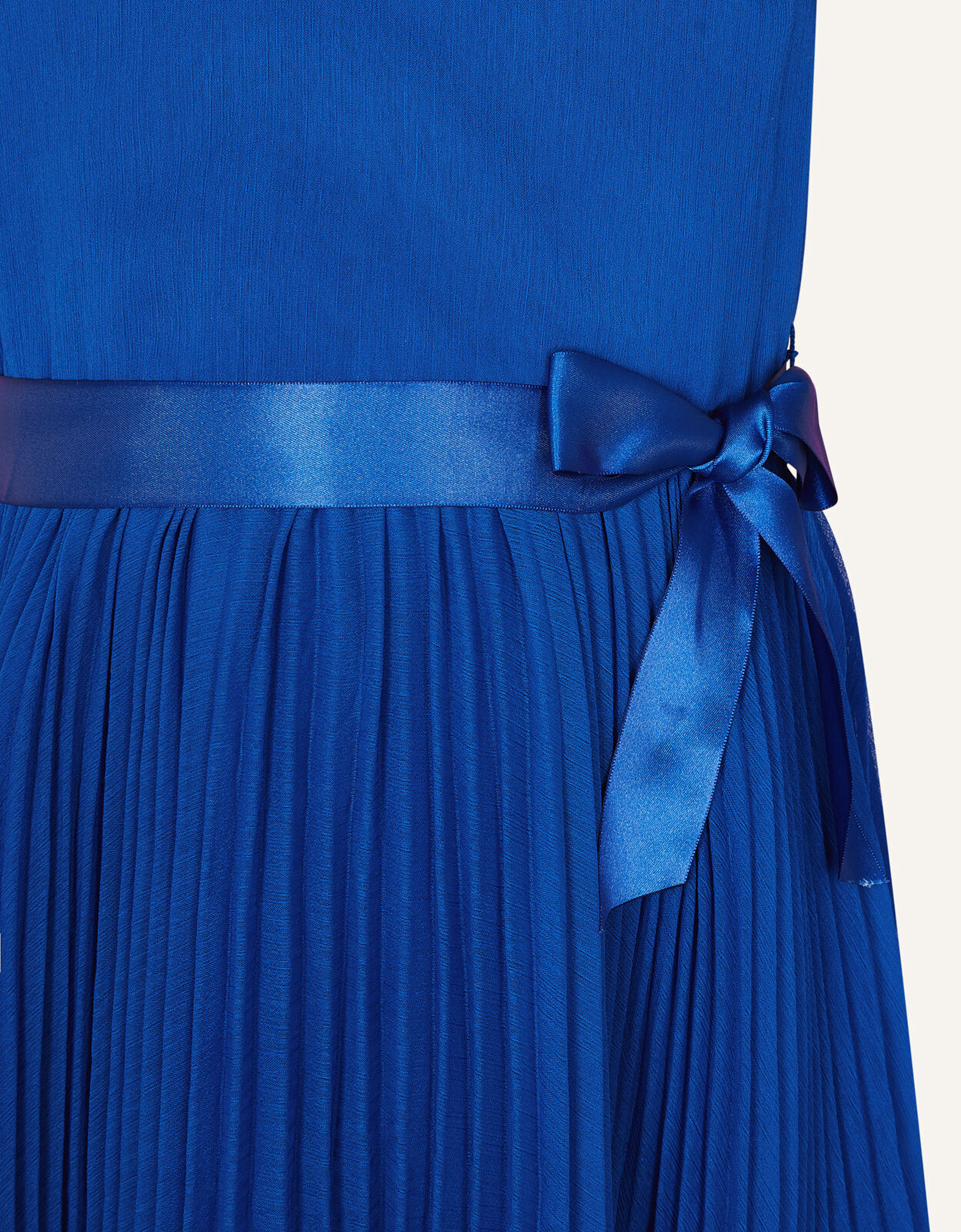 Rubina Pleated Dress Blue